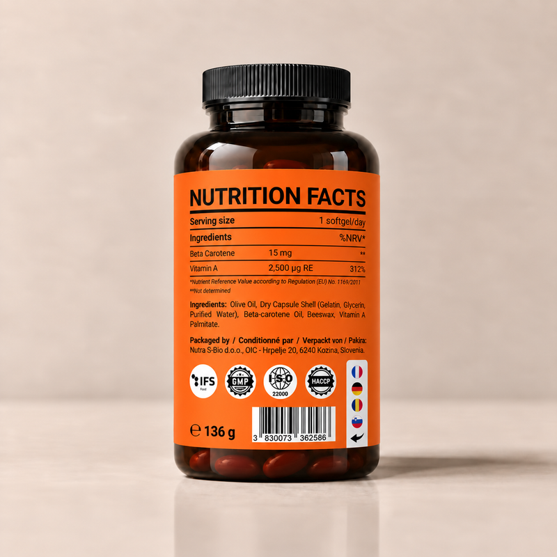 Nutrin Bêta-carotène 180